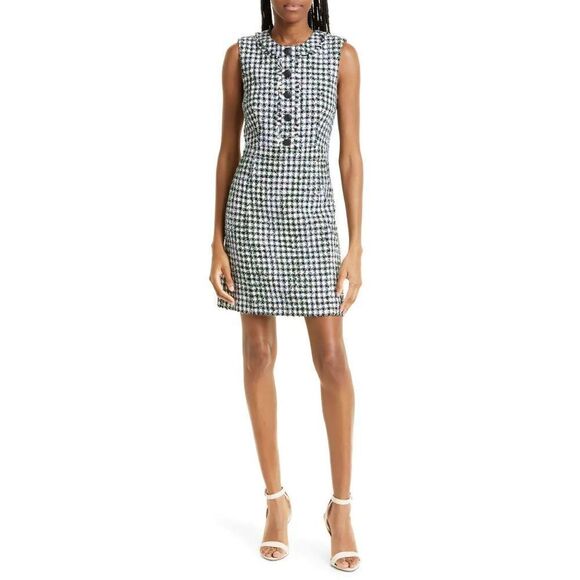 Veronica Beard Julie Sleeveless Tweed Dress 8 - Picture 11 of 11